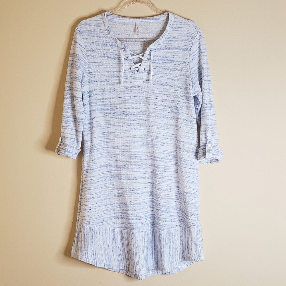 Knitted Tunic 3-quarter sleeves